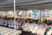 Tabligh Akbar Semarakkan HUT ke-146 Kota Curup, Ribuan Jamaah Hadiri Tausiah