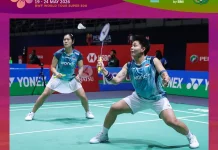 Apri/Lanny Terhenti di Babak 16 Besar Malaysia Masters 2026