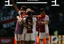 Menang Adu Penalti, Paes-Ajax Pastikan Satu Tiket UECL Musim 2026/2027