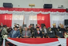 Bupati Bengkulu Selatan Hadir Rapat Paripurna HUT Kabupaten Kaur