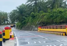 Jembatan Sekunyit Kecil Bengkulu Selatan Kembali Beroperasi