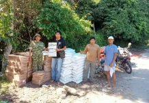Babinsa Koramil Kaur Tengah Monitoring Penyaluran Bapang