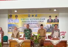 Babinsa Koramil Kaur Selatan Hadiri Bimtek Penulisan Berbasis Budaya