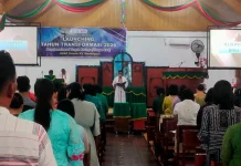 Pengamanan Ibadah Minggu, Wujud Komitmen Polres Bengkulu Utara Jaga Kerukunan