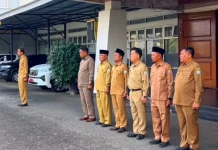 Bupati Kaur Pimpin Apel Tegaskan Kedisiplinan