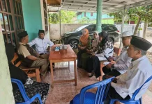 Kementrian Agama Kabupaten Kaur Kunjungi Rumah Duka Sisiwa MTsN  5 Tenggelam