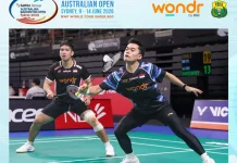 Tundukan Wakil Tuan Rumah, Leo/Daniel ke-16 Besar Australia Open 2026