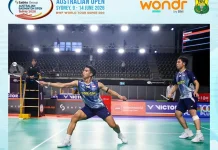 Sabar/Reza Wakil ke-6 Indonesia yang Maju ke Perempatfinal Australia Open 2026