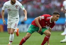 Hakimi: Samai Rekor Penampilan Terbanyak Pesepak Bola Afrika di Piala Dunia
