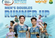 Kalah di Final, Sabar/Reza Runner Up Australia Open 2026