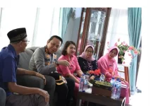 Kapolres Kaur Anjangsana Pererat Silaturahmi dengan Purnawirawan