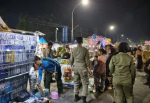 Satpol PP Kota Bengkulu Tindaklanjuti Keluhan Pengunjung di Kawasan Tabot