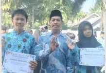 Siswa MTsN 3 Kaur Raih Juara 1 O2SN Badminton, Harumkan Nama Daerah
