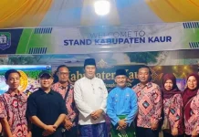 Sajikan Olahan Gurita Khas Daerah Pemda Kaur Promosikan UMKM di Festival Tabut