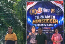 Sambut Hari Bhayangkara, Polres Kaur Gelar Turnamen Mini Soccer