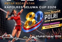 Sambut Hari Bhayangkara, Kapolres Cup 2026 Jadi Ajang Pembinaan Atlet Voli Seluma
