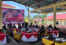 Dukung Ekonomi Kreatif, Polres Kaur Libatkan UMKM di Acara Nobar
