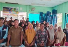 Sekcam Kecamatan Luas Sambut Mahasiswa UNIB KKN di Kecamatan Kuas