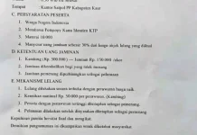 Satpol PP Kaur Kembali Gelar Lelang Hewan Ternak Hasil Operasi Penertiban
