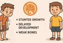 Ancaman Tersembunyi: Dampak Serius Kekurangan Vitamin C bagi Tumbuh Kembang Anak