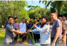 Kemenag Kaur Ikut Berperan Bakti Sosial di Desa Parda Suka