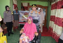 Kursi Roda Baru, Harapan Baru di Hari Bhayangkara