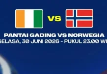 Pantai Gading Akan Menantang Norwegia Demi Tiket 16 Besar Piala Dunia 2026