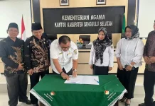 Permudah Pelayanan Publik Kemenag Bengkulu Selatan Jalin Kerjasama Disdukcapil