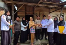 Kementrian Agama Bengkulu Selatan Serahkan Bantuan Bedah Rumah Desa Batu Ampar