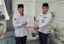 Kementrian Agama Kabupaten Kaur Menerima SK BP4 Dari Kanwil Kemenag Provinsi