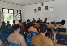 Bintara Urusan Dalam Koramil Kaur Selatan Dukung Penertiban Hewan Ternak