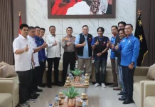 Kapolda Bengkulu Ajak SPSI Jaga Kondusivitas Daerah