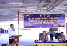 Kamtibmas Naik 16 Persen, Polres Kaur Gelar Evaluasi