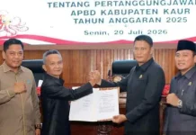 DPRD Kaur Sahkan Raperda LPJ APBD Tahun Anggaran 2025