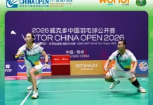 Rehan/Gloria Gagal ke 8 Besar China Open 2026