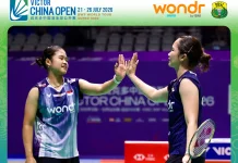 Rachel/Febi Disingkirkan Wakil Tuan Rumah pada Babak 8 Besar China Open 2026