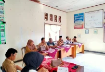 Kecamatan Muara Sahung Rapat Persiapan HUT RI