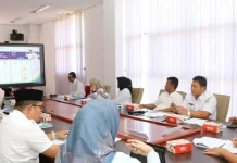 Pemda Rapat Monitoring dan Evaluasi PJSK