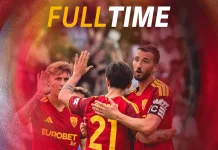 AS Roma Imbang 3-3 Lawan Cannes dalam Laga Persahabatan