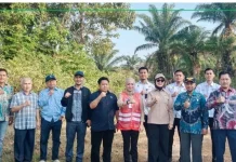Reses Anggota DPR RI Tinjau Lokasi Rencana Pembangunan Jembatan Timbang