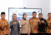 Erna Sari Dewi dan Pemkab Kaur Sinkronkan Program Prioritas