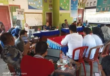 Camat Muara Sahung Hadiri Pemutakhiran Data Indeks Desa
