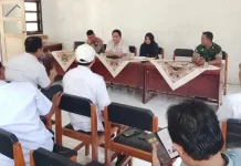 Babinsa Koramil Kaur Selatan Ikuti Rapat Persiapan HUT RI