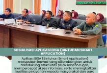 Pengadilan Agama Bintuhan Gelar Sosialisasi Aplikasi BISA