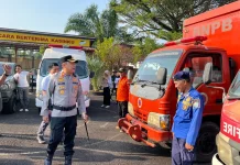 Antisipasi Karhutla, Polres Kaur Cek Pasukan dan Peralatan