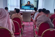 Perkuat Tata Kelola Bersih Pemkab Kaur Ikuti Kepemimpinan Etis Secara Virtual