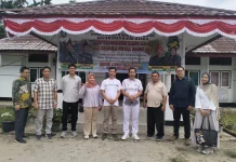 Camat Kaur  Utara Sambut Kunjungan  Bapperida dan Bank Indonesia