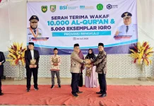 Ponpes Al-Quraniyah Manna Terima Ribuan Wakaf Al-Qur’an dan Iqro