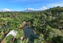 Berendam di Pemandian Air Panas Alami Banyu Kuwung