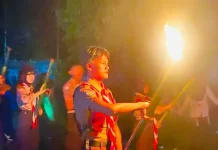 SMAN 4 Kaur Tutup MPLS dengan Persami